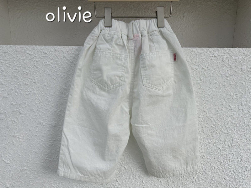 Olivie - Korean Children Fashion - #childrensboutique - Daily Ankle Cotton Pants - 8