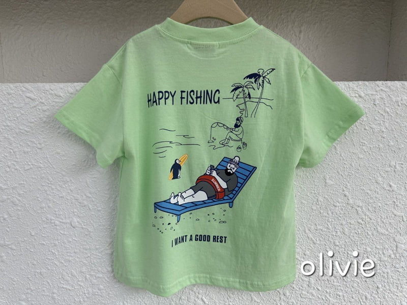 Olivie - Korean Children Fashion - #childrensboutique - Happy Tee - 4