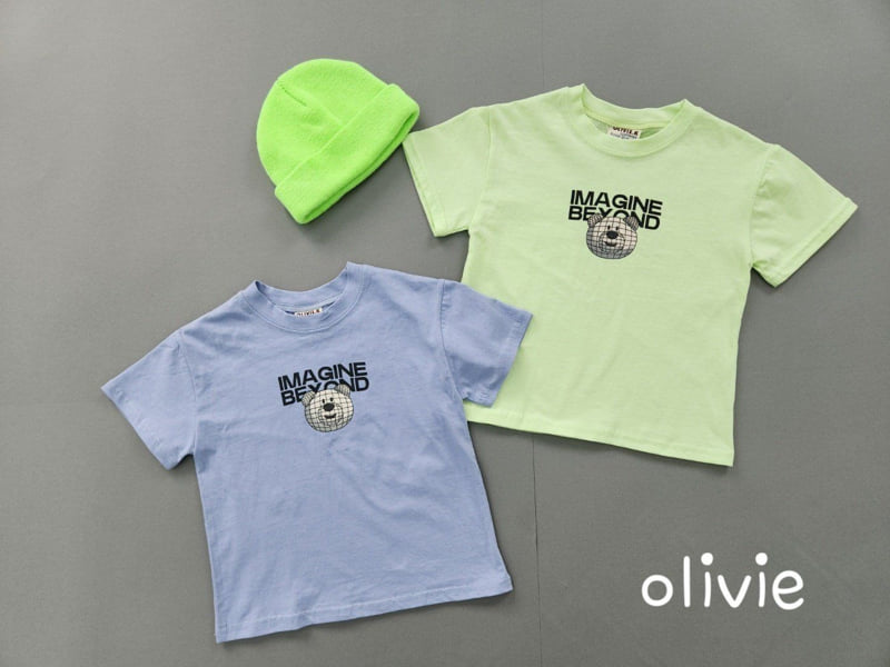 Olivie - Korean Children Fashion - #discoveringself - Earth Bear Tee