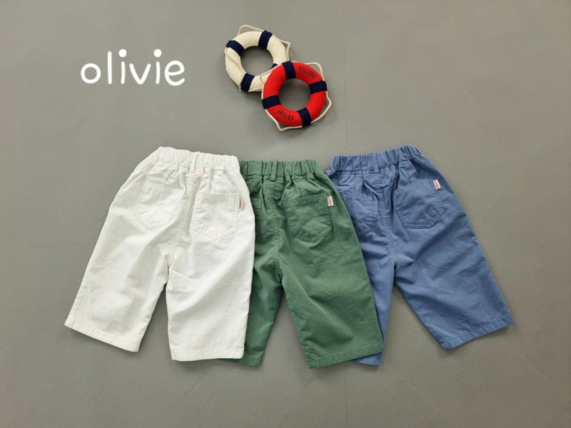 Olivie - Korean Children Fashion - #discoveringself - Daily Ankle Cotton Pants - 10