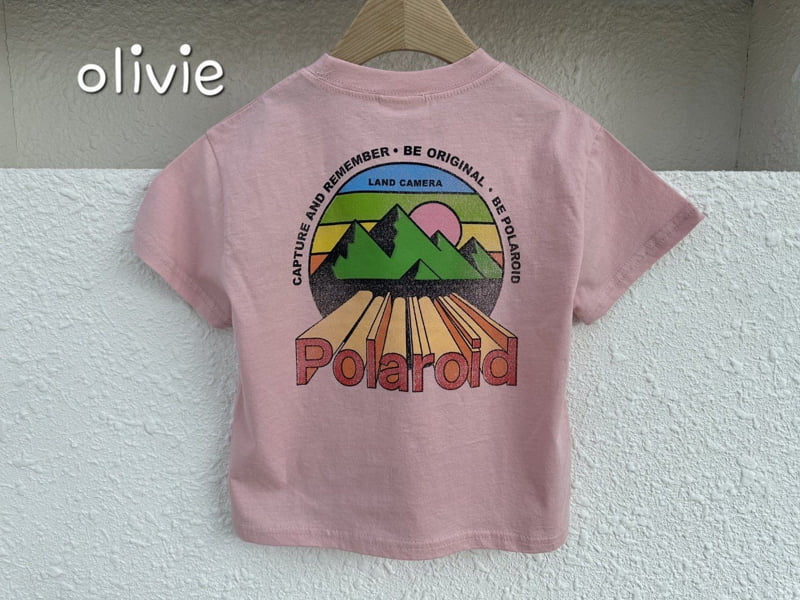 Olivie - Korean Children Fashion - #discoveringself - Polaroid Tee - 4