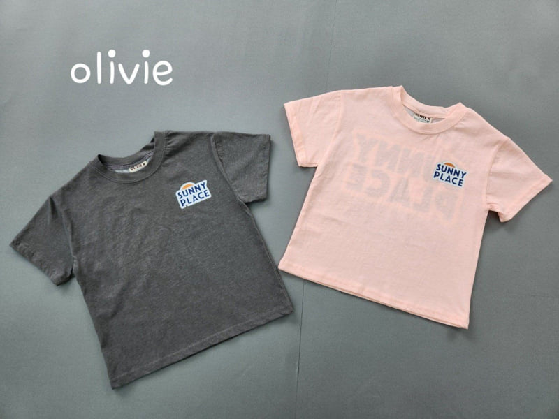 Olivie - Korean Children Fashion - #kidsshorts - Sunny Tee