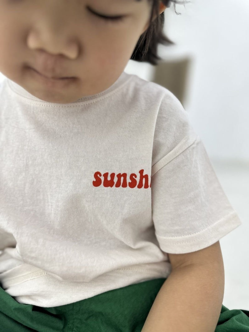 Olivie - Korean Children Fashion - #kidsstore - Sunshine Tee - 4