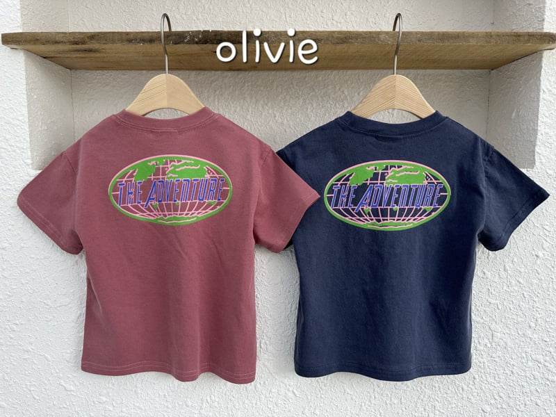 Olivie - Korean Children Fashion - #littlefashionista - Adventure Tee - 6