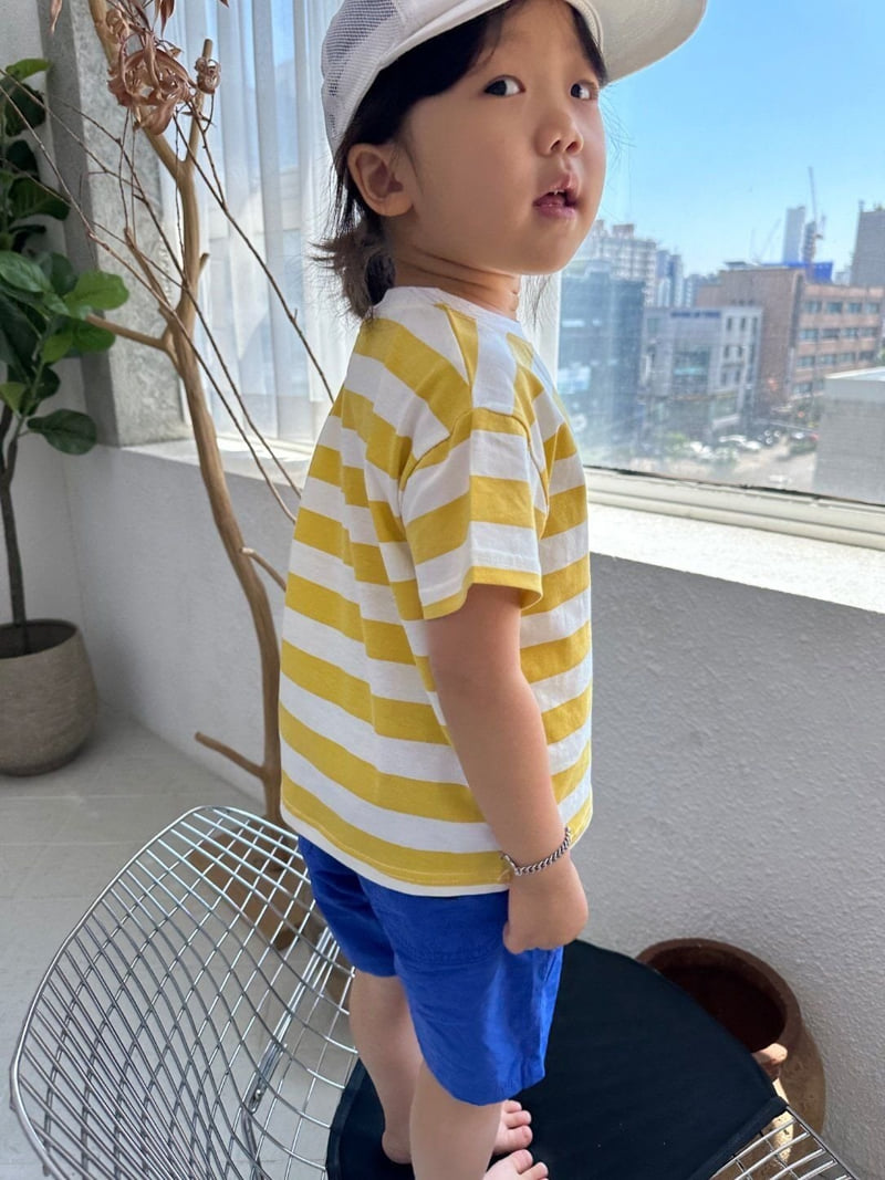 Olivie - Korean Children Fashion - #magicofchildhood - Unique Stripe Tee - 6