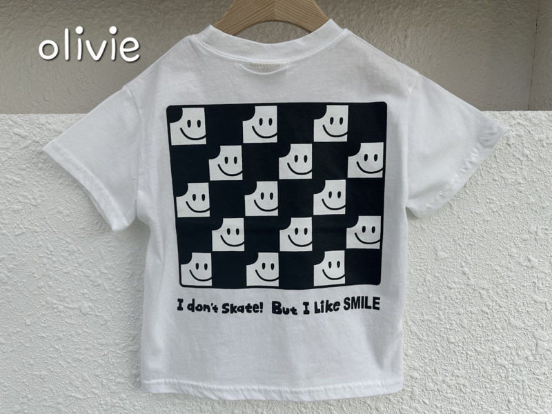 Olivie - Korean Children Fashion - #magicofchildhood - Board Smile Tee - 5