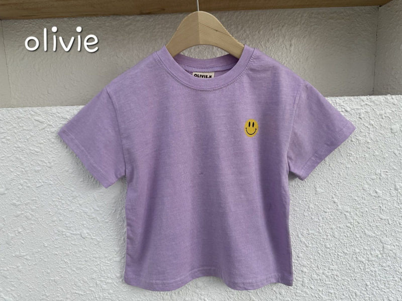 Olivie - Korean Children Fashion - #magicofchildhood - Make Smilte Tee - 3