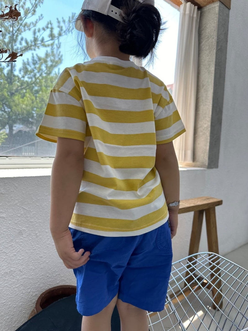 Olivie - Korean Children Fashion - #minifashionista - Unique Stripe Tee - 7