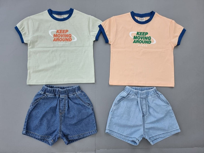 Olivie - Korean Children Fashion - #stylishchildhood - Denim Shorts - 2