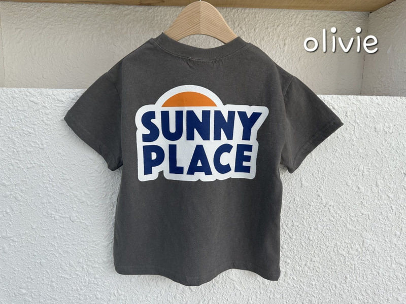 Olivie - Korean Children Fashion - #toddlerclothing - Sunny Tee - 10