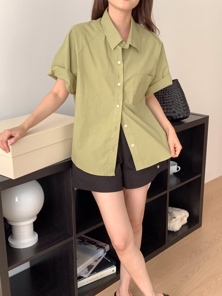 Osense - Korean Women Fashion - #womensfashion - Chuchu Ralgan Shirt - 3