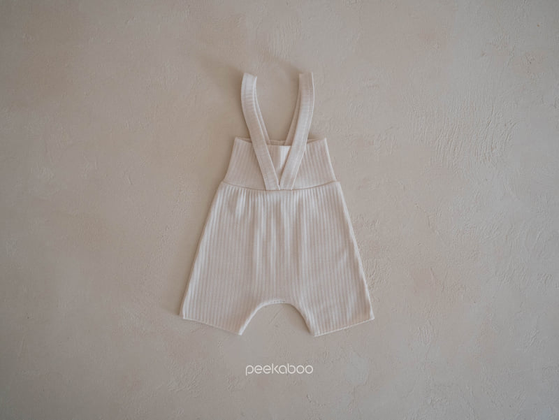 Peekaboo - Korean Baby Fashion - #babyboutiqueclothing - Baby Stretchy Dungarees Short Leggings - 8