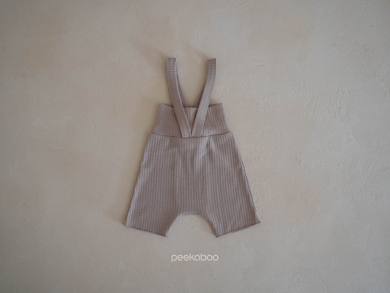 Peekaboo - Korean Baby Fashion - #babyfashion - Baby Stretchy Dungarees Short Leggings - 10