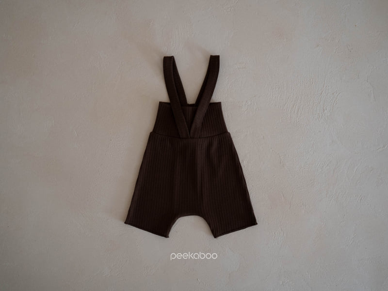 Peekaboo - Korean Baby Fashion - #babyfever - Baby Stretchy Dungarees Short Leggings - 11