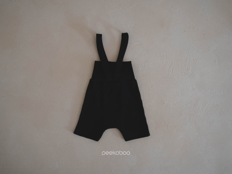 Peekaboo - Korean Baby Fashion - #babygirlfashion - Baby Stretchy Dungarees Short Leggings - 12