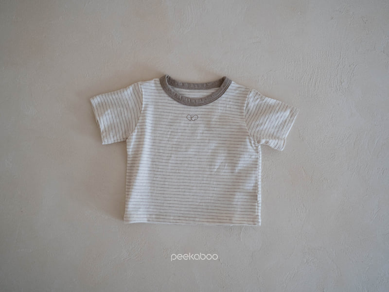 Peekaboo - Korean Baby Fashion - #babygirlfashion - Stripe Tee - 8