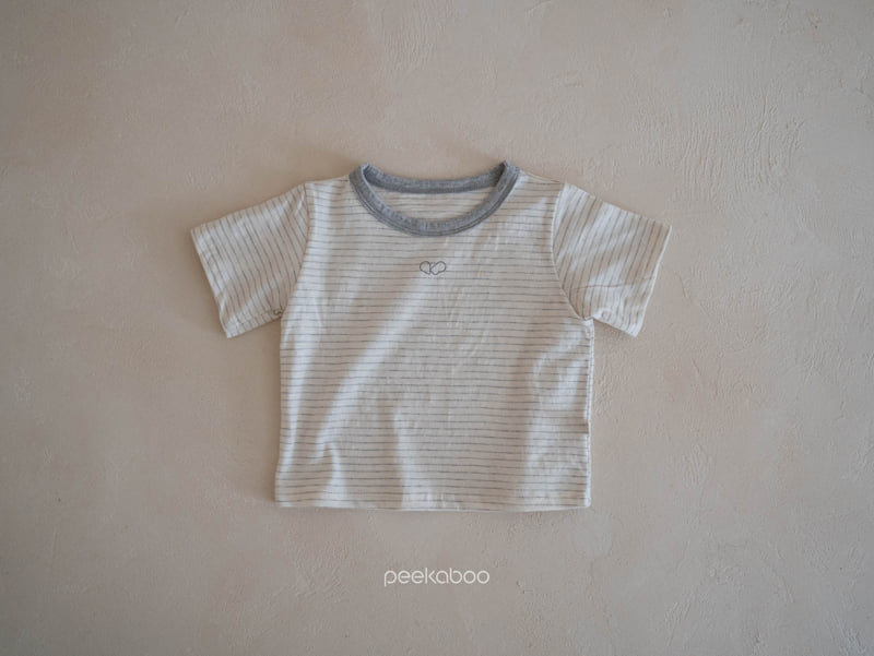 Peekaboo - Korean Baby Fashion - #babyoninstagram - Stripe Tee - 10