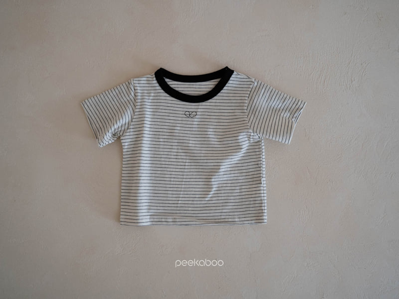 Peekaboo - Korean Baby Fashion - #babyootd - Stripe Tee - 11