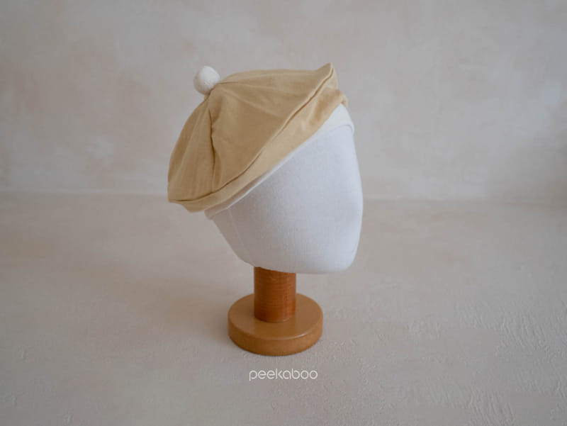 Peekaboo - Korean Baby Fashion - #onlinebabyboutique - Kinder Beret  - 5