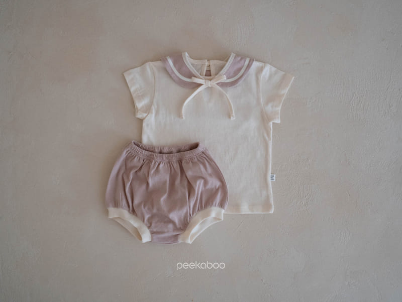 Peekaboo - Korean Baby Fashion - #onlinebabyshop - Kinder Baby Set - 5