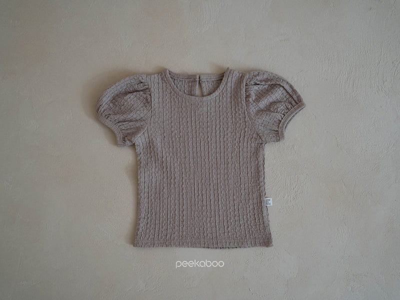 Peekaboo - Korean Baby Fashion - #onlinebabyshop - Petit Baby Tee - 6