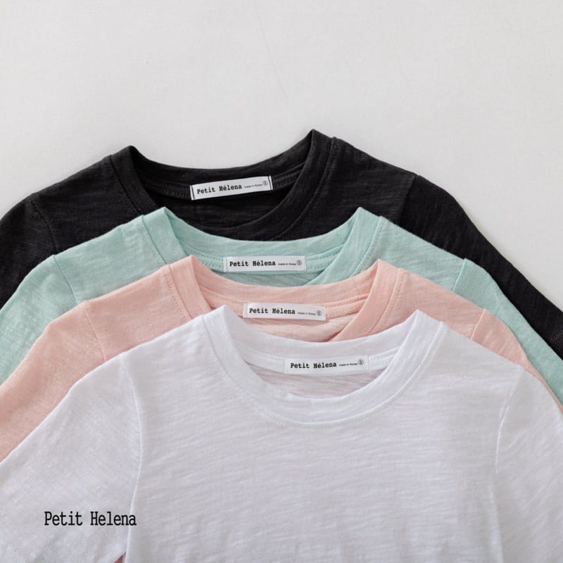 Petit Helena - Korean Children Fashion - #designkidswear - Loose Slub Tee - 9