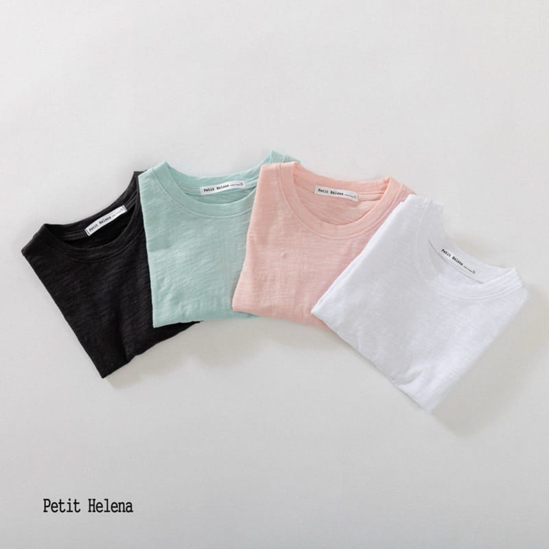 Petit Helena - Korean Children Fashion - #magicofchildhood - Loose Slub Tee