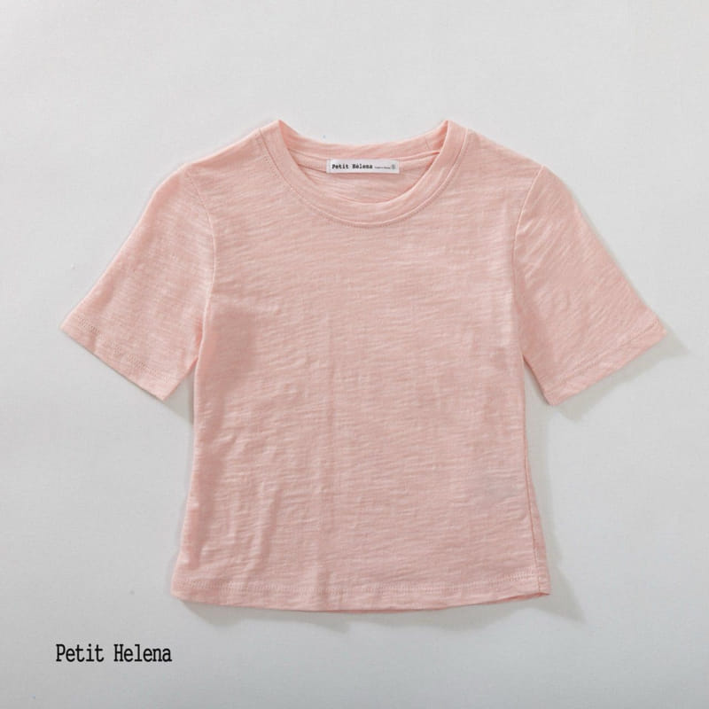 Petit Helena - Korean Children Fashion - #stylishchildhood - Loose Slub Tee - 6