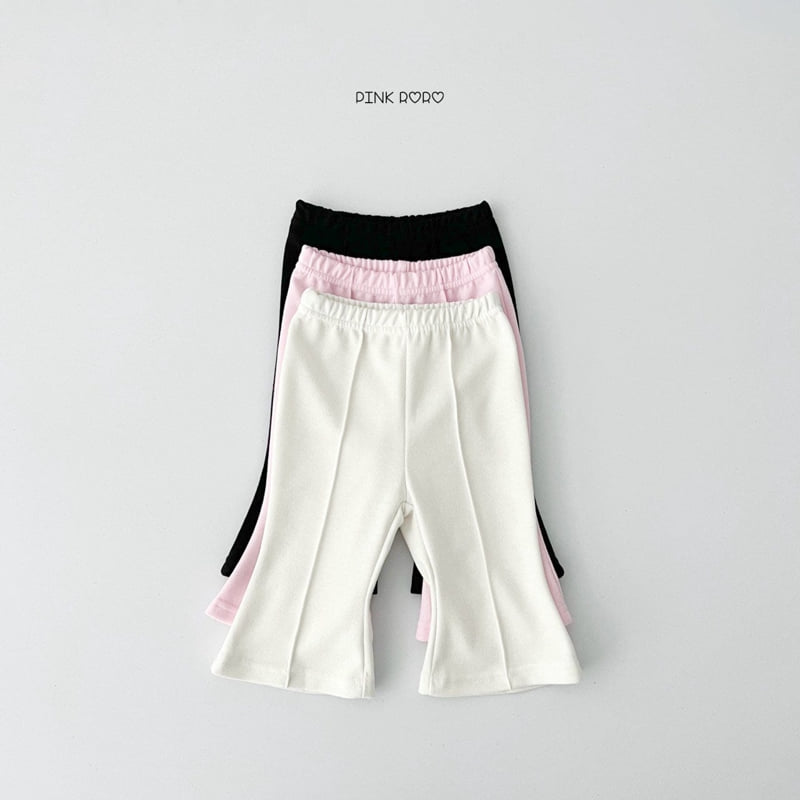 Pinkroro - Korean Children Fashion - #Kfashion4kids - Line Pintuck Bootscut Pants - 2