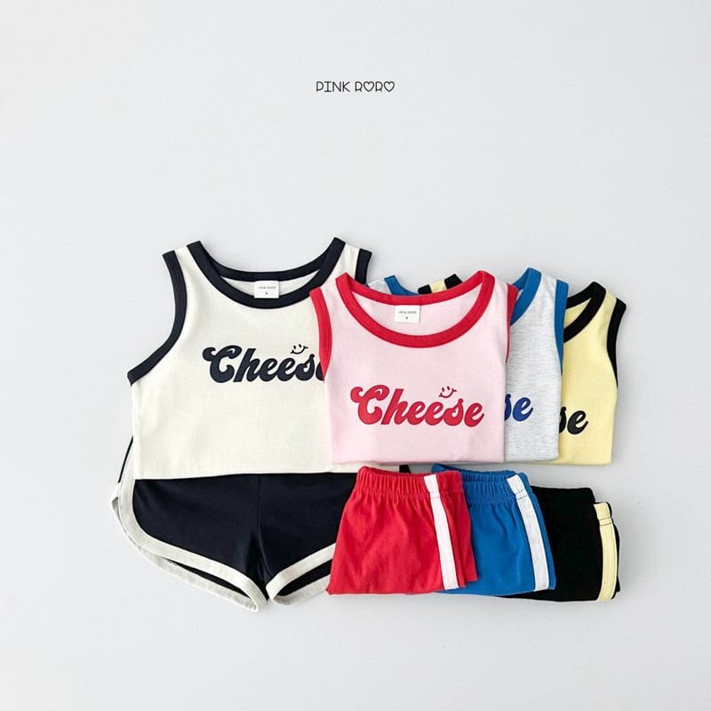 Pinkroro - Korean Children Fashion - #childofig - Cheese Sleeveless Set - 7