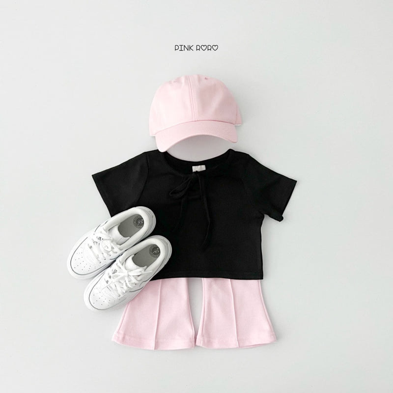 Pinkroro - Korean Children Fashion - #designkidswear - Line Pintuck Bootscut Pants - 12