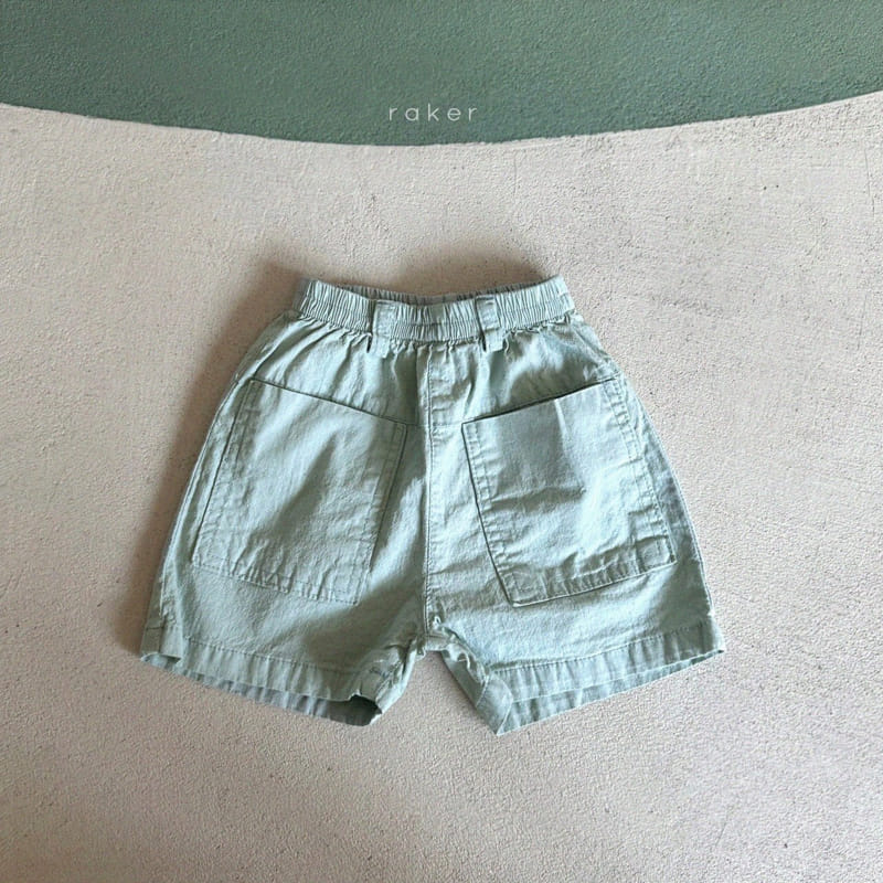 Raker - Korean Children Fashion - #childofig - Square Pocket Shorts - 4