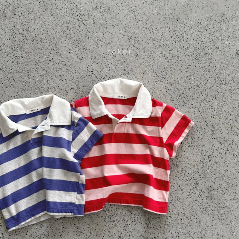 Raker - Korean Children Fashion - #kidzfashiontrend - Collar ST Tee - 3