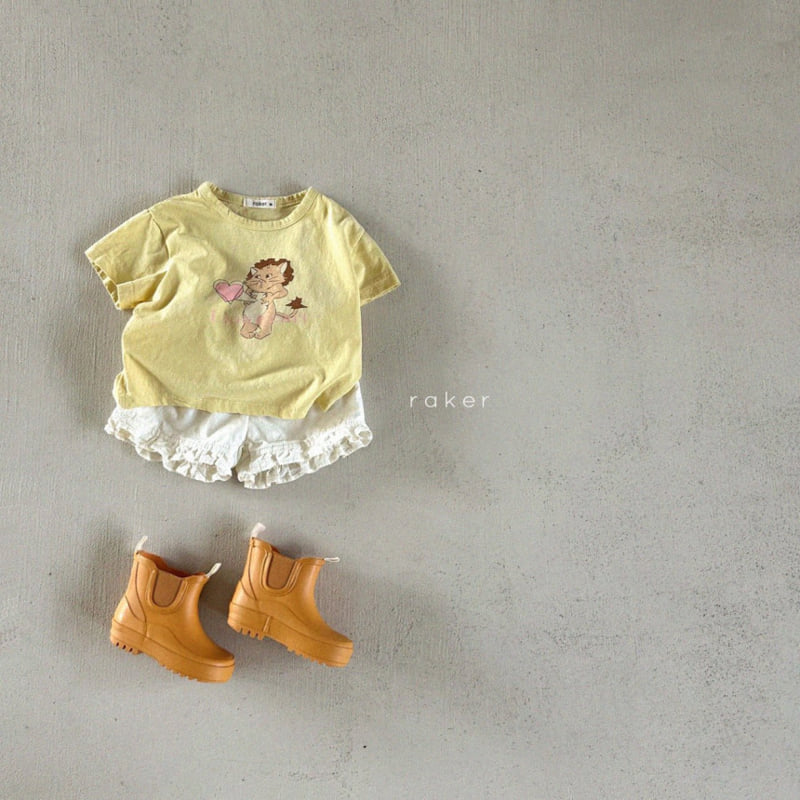 Raker - Korean Children Fashion - #magicofchildhood - Frill Short Pants - 5