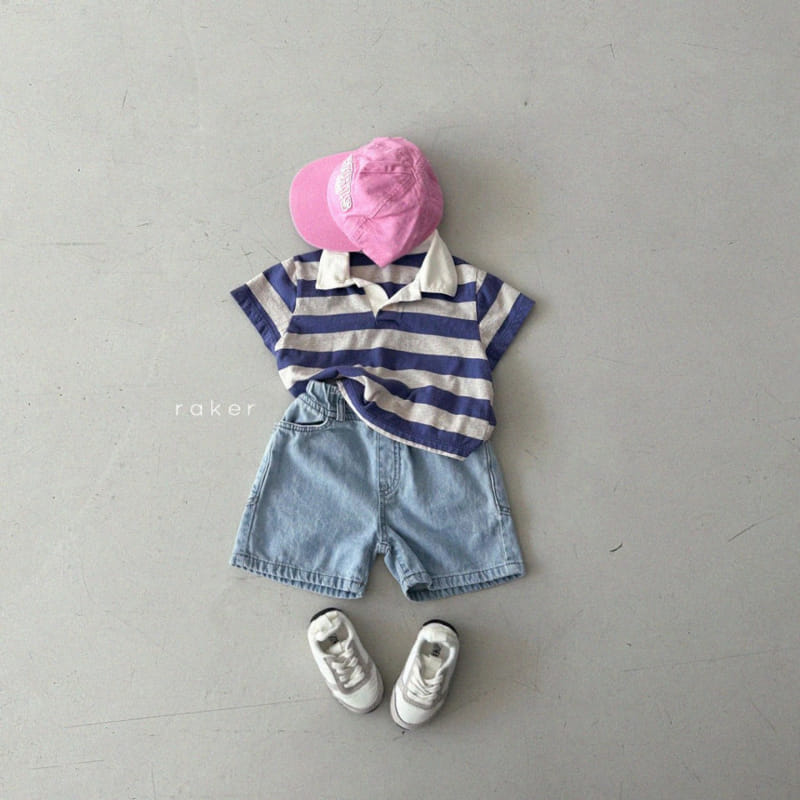 Raker - Korean Children Fashion - #prettylittlegirls - Collar ST Tee - 8