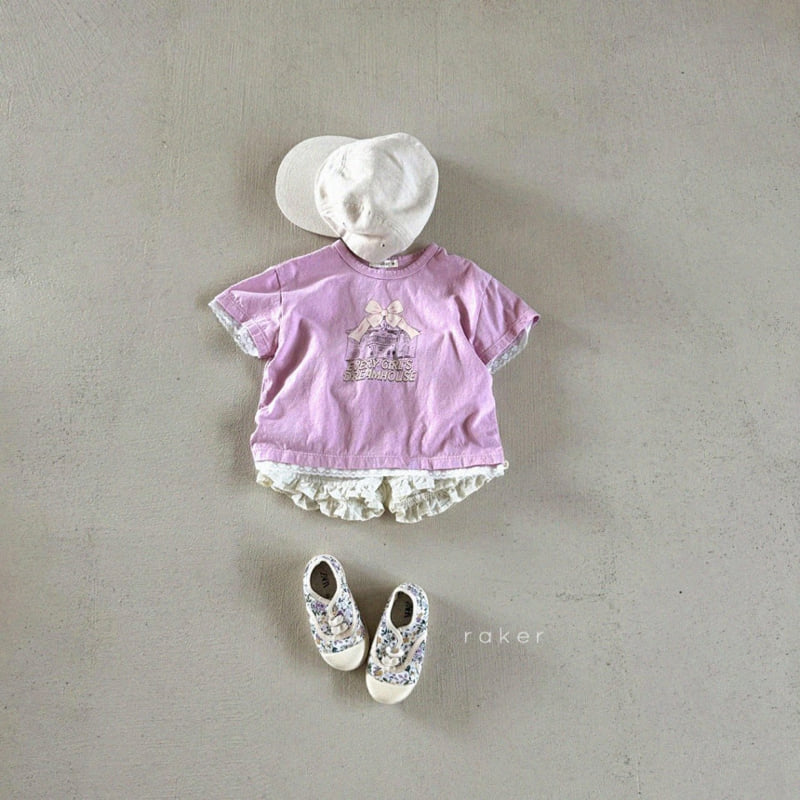 Raker - Korean Children Fashion - #prettylittlegirls - Frill Short Pants - 7