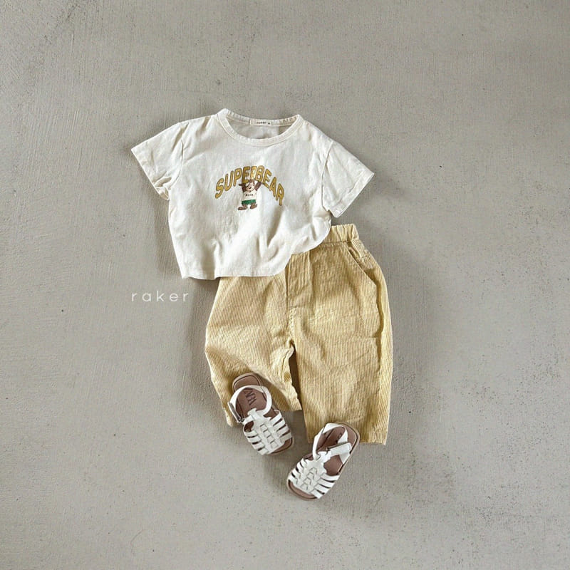 Raker - Korean Children Fashion - #stylishchildhood - Super Baby Bear Tee - 5