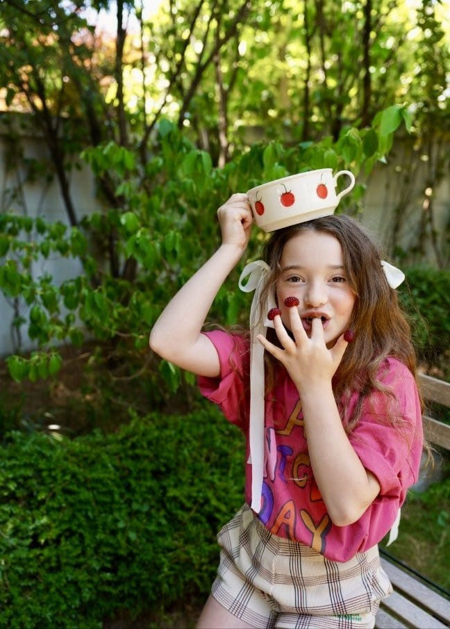 Ramijini - Korean Children Fashion - #stylishchildhood - Fine Day Tee - 5