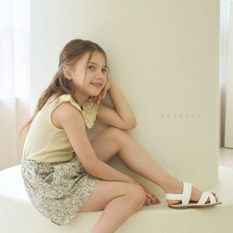 Rosette - Korean Children Fashion - #Kfashion4kids - Charbet Sleeveless Tee - 5