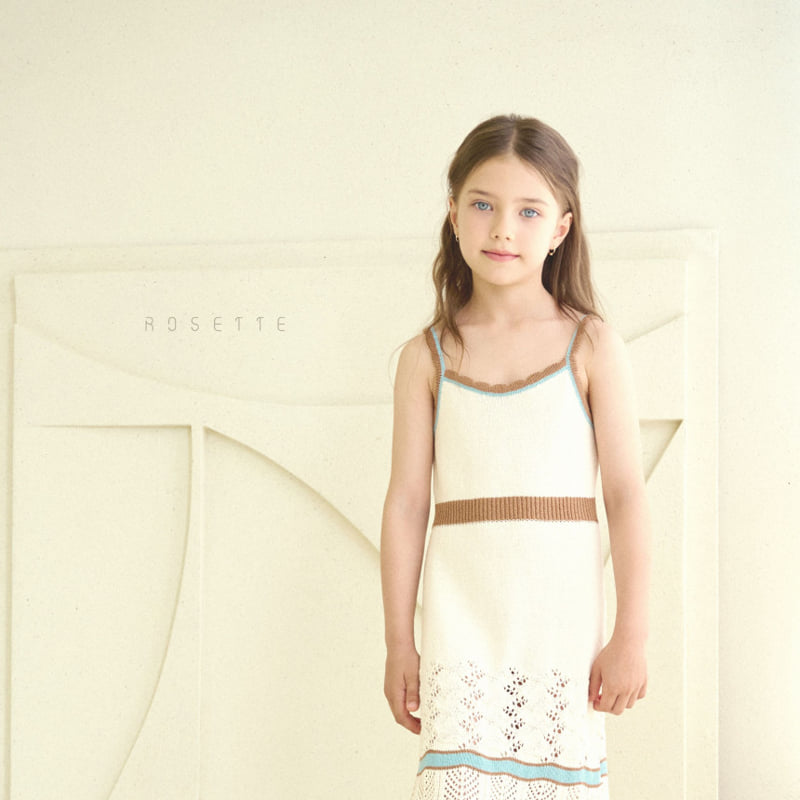 Rosette - Korean Children Fashion - #Kfashion4kids - Macarron Knit One-piece - 2