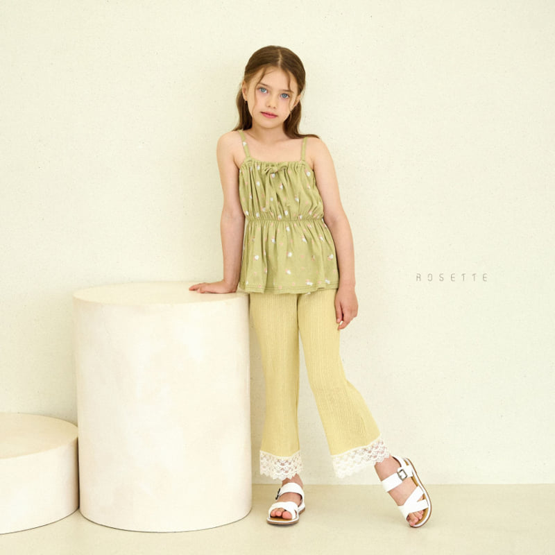 Rosette - Korean Children Fashion - #childofig - Rolling String Sleeveless Tee - 5