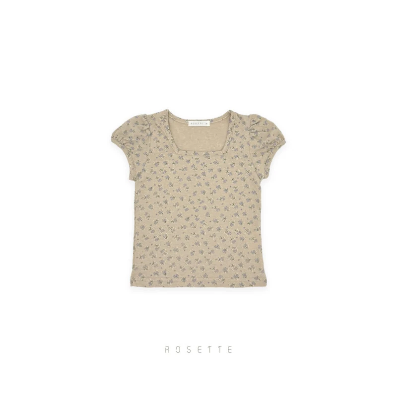 Rosette - Korean Children Fashion - #designkidswear - Rene Puff Tee - 5