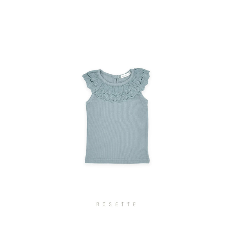 Rosette - Korean Children Fashion - #todddlerfashion - Charbet Sleeveless Tee - 10