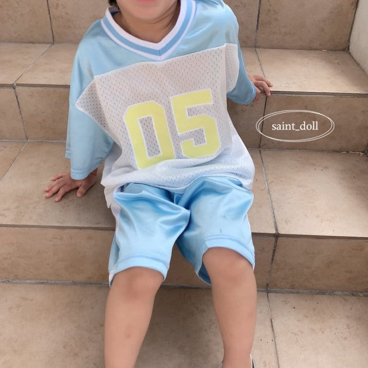 Saint Doll - Korean Children Fashion - #childrensboutique - Rugby B Neck Tee - 6