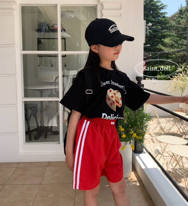 Saint Doll - Korean Children Fashion - #childofig - Two Line Shorts  - 4