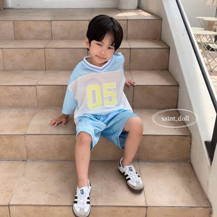 Saint Doll - Korean Children Fashion - #designkidswear - Rugby B Neck Tee - 7