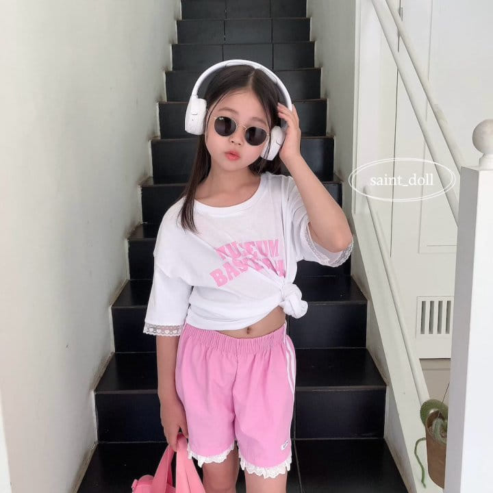 Saint Doll - Korean Children Fashion - #minifashionista - Sleeve Lace Tee With Mom - 11