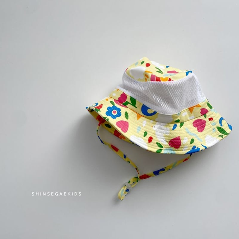 Shinseage Kids - Korean Children Fashion - #childofig - Flower Hill Bucket Hat - 8