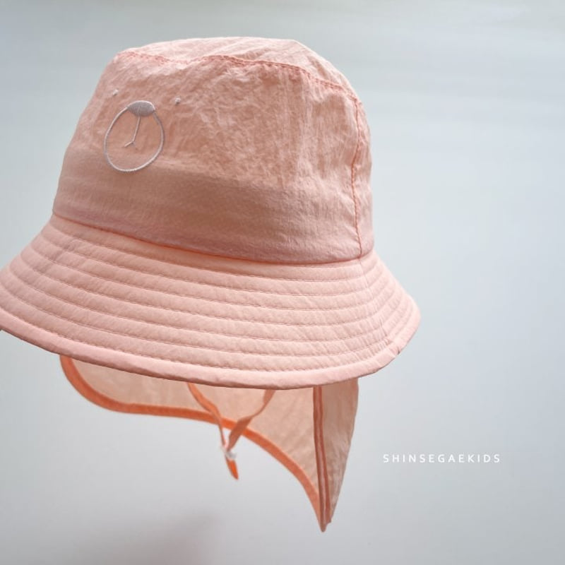 Shinseage Kids - Korean Children Fashion - #discoveringself - Bear Back Shield Bucket Hat - 9