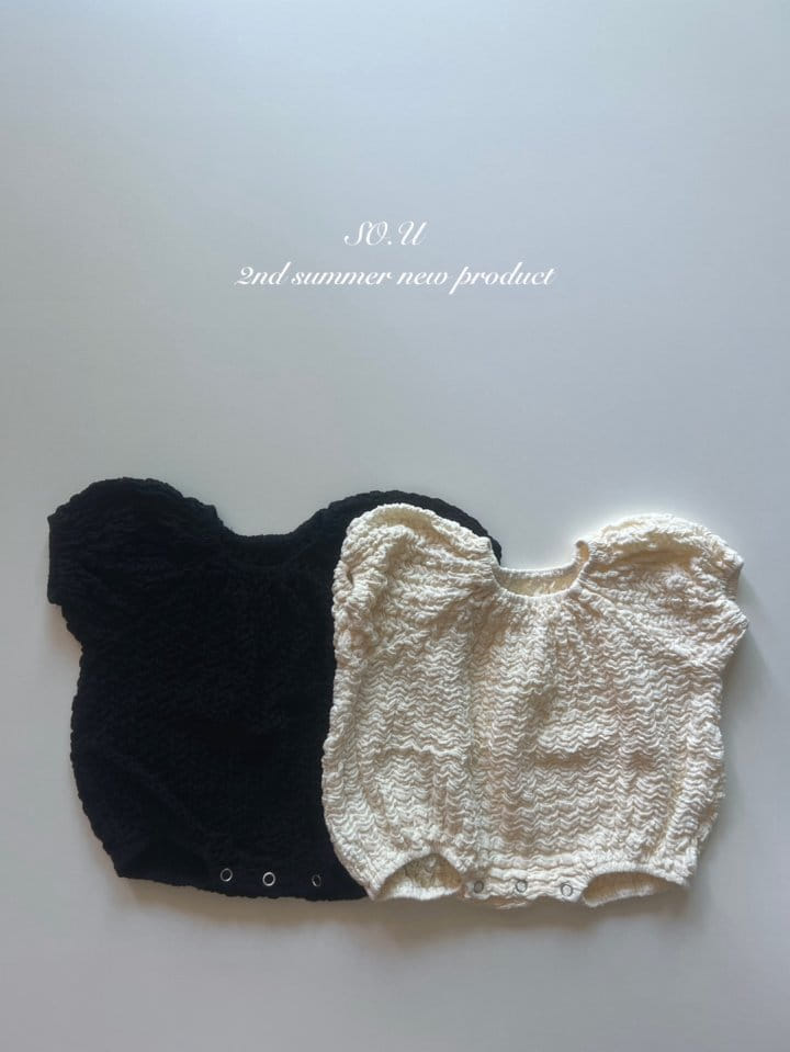 So U - Korean Baby Fashion - #babywear - Crumple Body Suit - 6